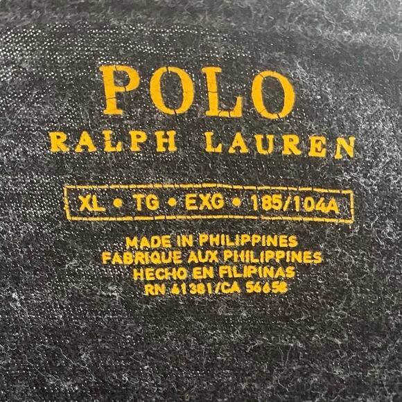 VTG POLO Bear by Ralph Lauren Screen Printed Graphic Tee T Shirt Mens Size XL - Picture 4 of 6